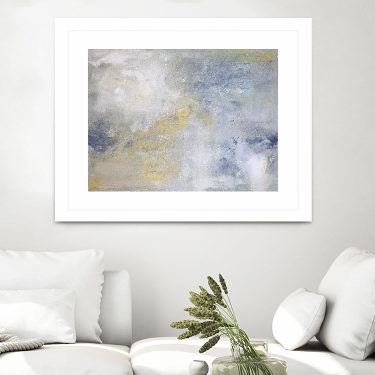 Windswept II by Julia Contacessi on GIANT ART - blue abstract