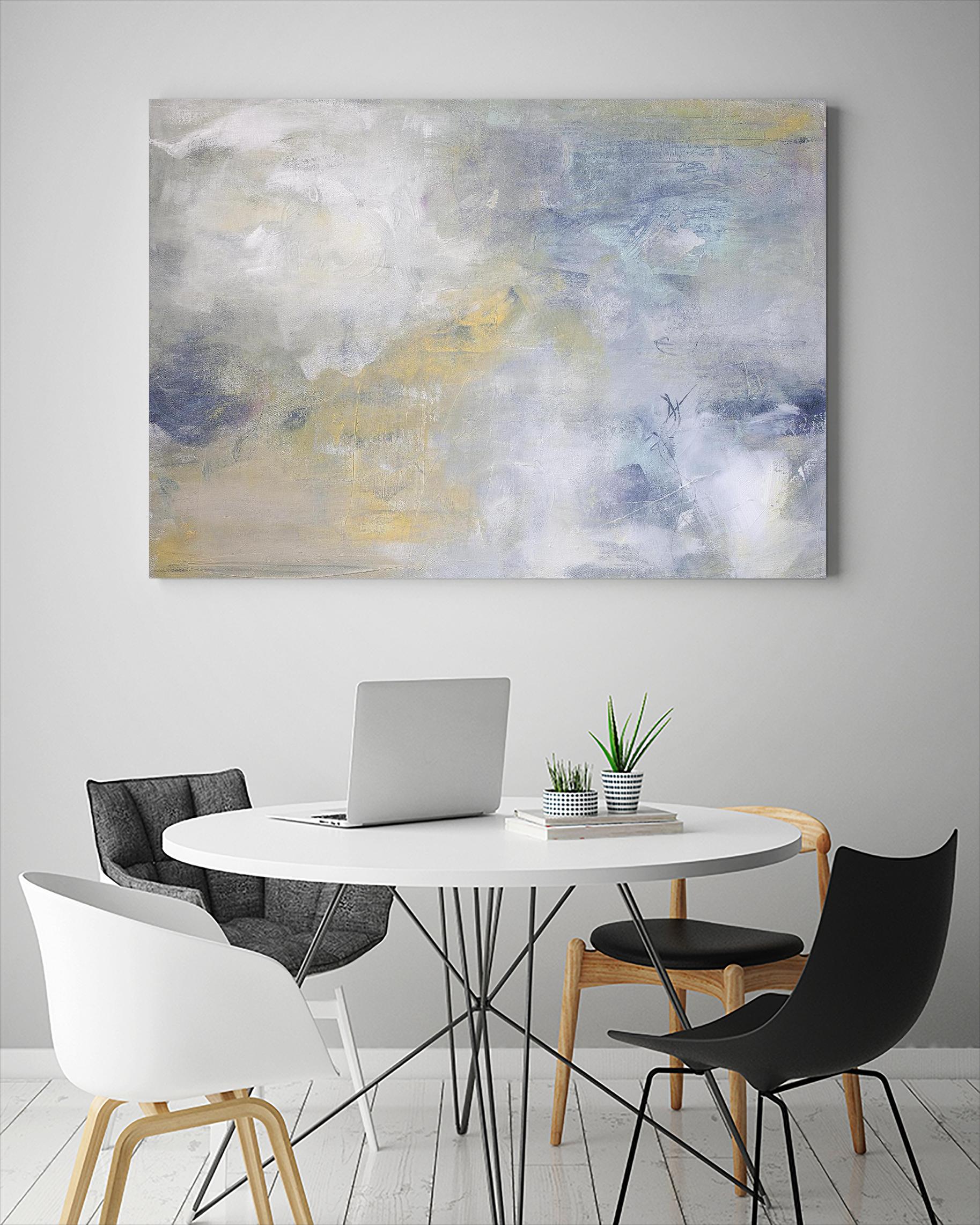 Windswept II by Julia Contacessi on GIANT ART - blue abstract