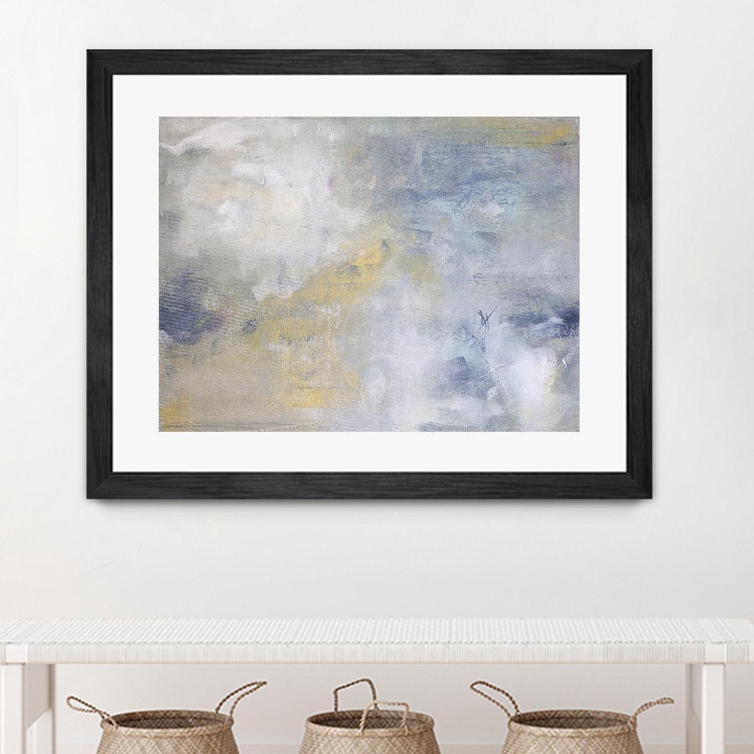 Windswept II by Julia Contacessi on GIANT ART - blue abstract