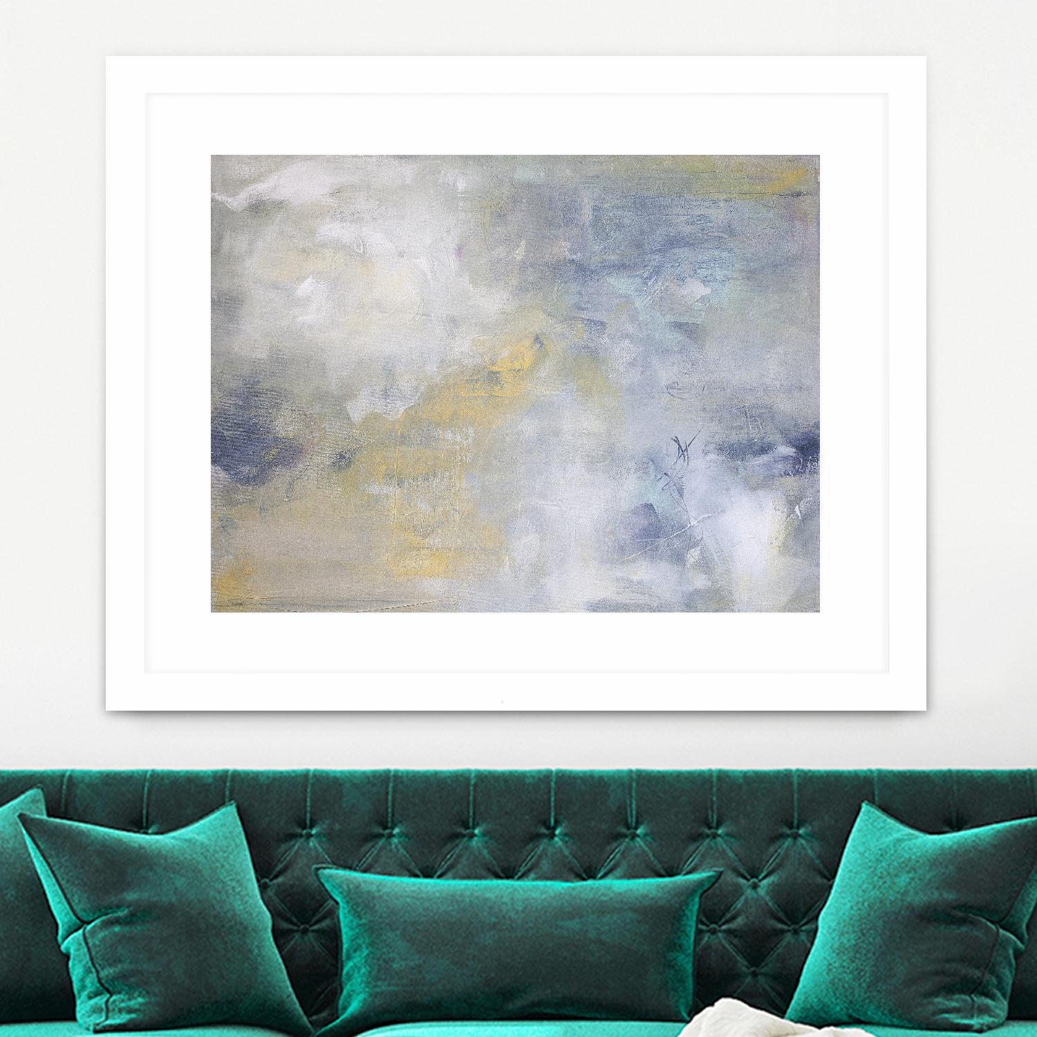 Windswept II by Julia Contacessi on GIANT ART - blue abstract