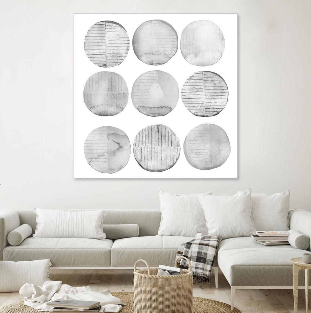 Soft Circles II by Grace Popp on GIANT ART - abstract