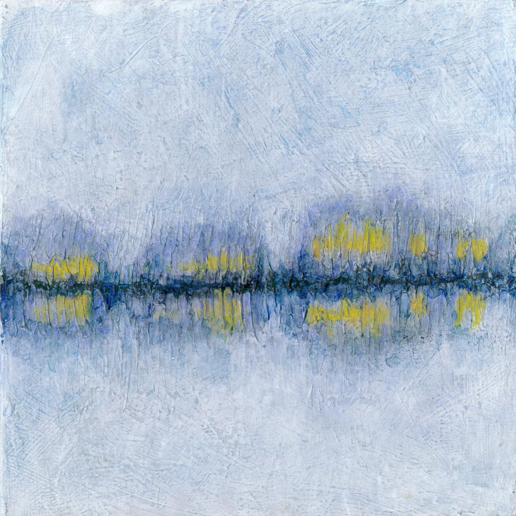 Across the Way II by Ren�e W. Stramel on GIANT ART - blue abstract