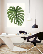 Tropical Breeze Leaves I by Naomi McCavitt on GIANT ART - green coastal & tropical greenery