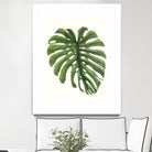 Tropical Breeze Leaves I by Naomi McCavitt on GIANT ART - green coastal & tropical greenery