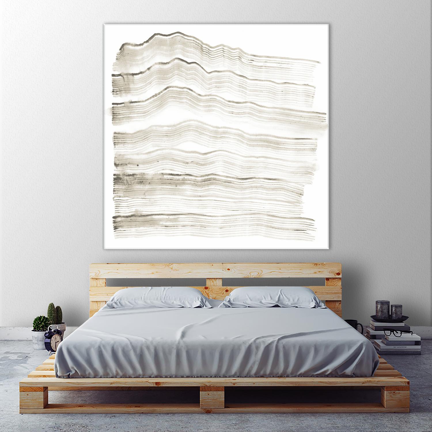 Accordion Shift IV by Vanna Lam on GIANT ART - white abstract abstract