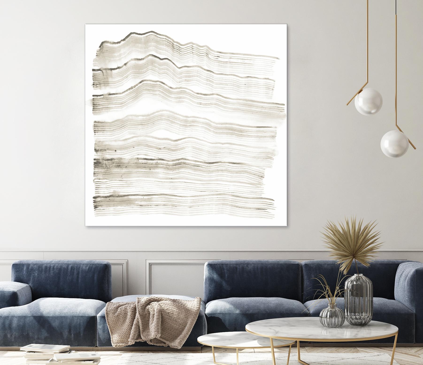 Accordion Shift IV by Vanna Lam on GIANT ART - white abstract abstract