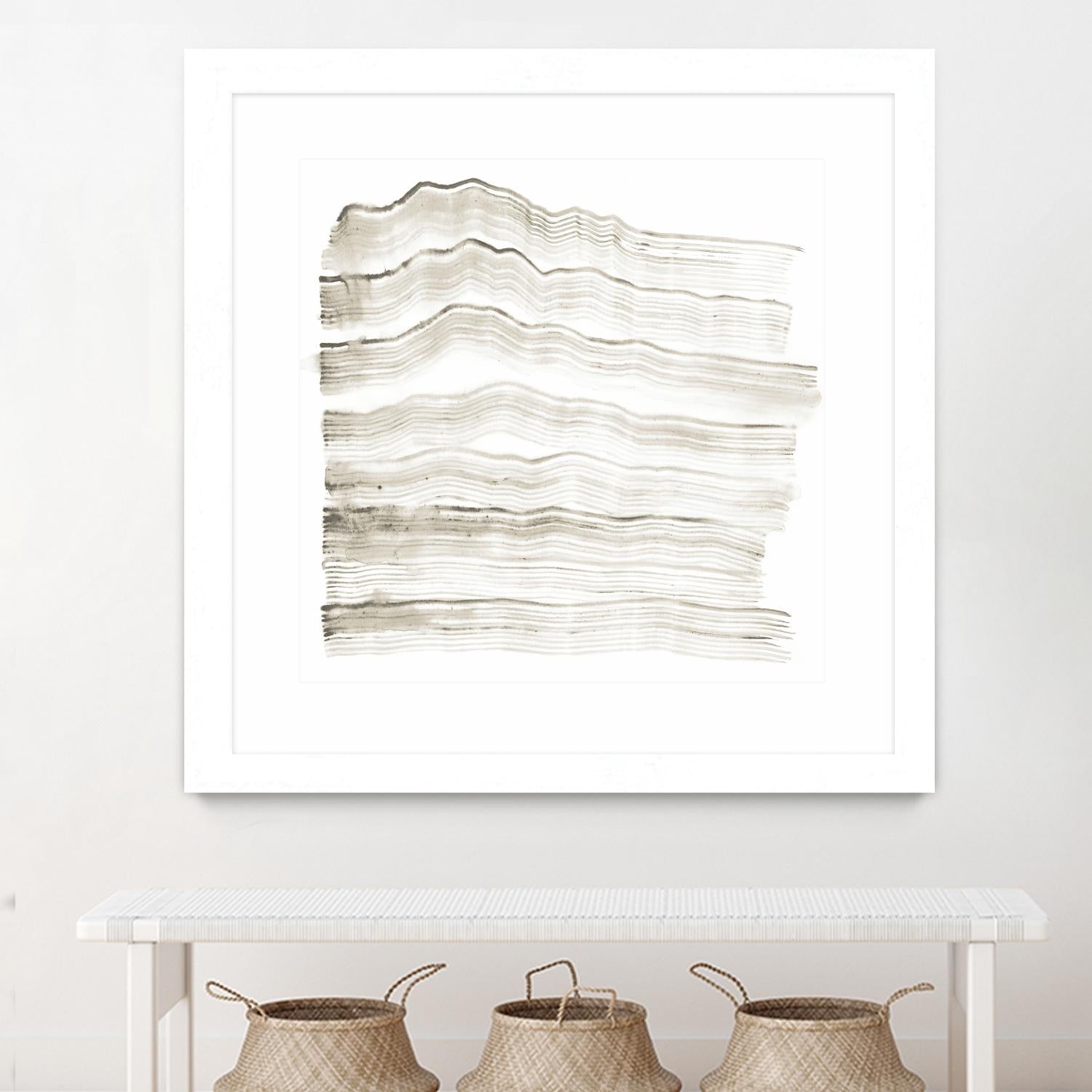 Accordion Shift IV by Vanna Lam on GIANT ART - white abstract abstract