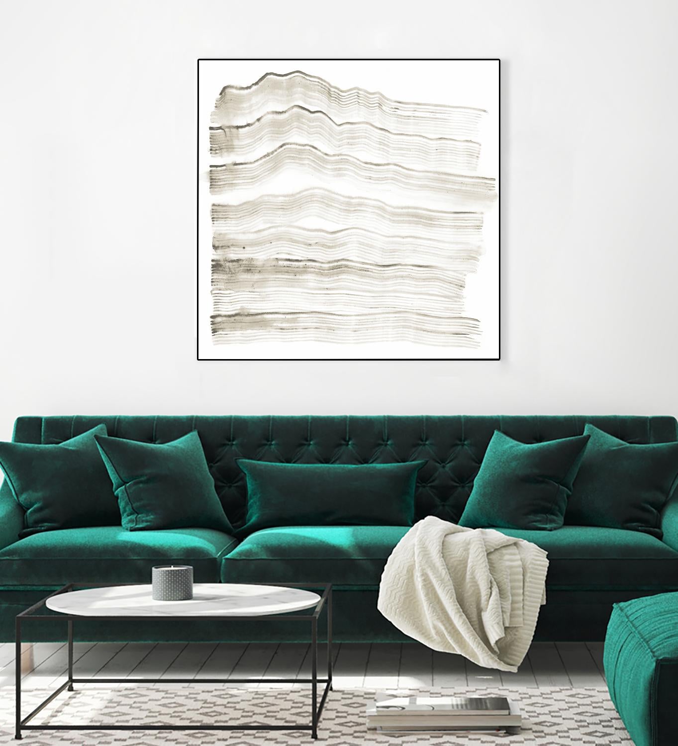 Accordion Shift IV by Vanna Lam on GIANT ART - white abstract abstract