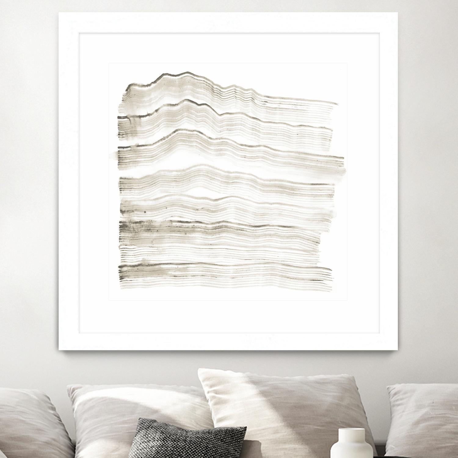 Accordion Shift IV by Vanna Lam on GIANT ART - white abstract abstract