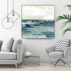 Coastal Blues I by Lila Bramma on GIANT ART - white landscapes & seascapes abstract