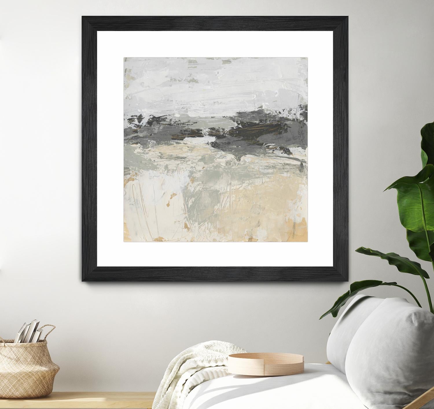 Wheatfield II by June Vess on GIANT ART - beige abstract abstract