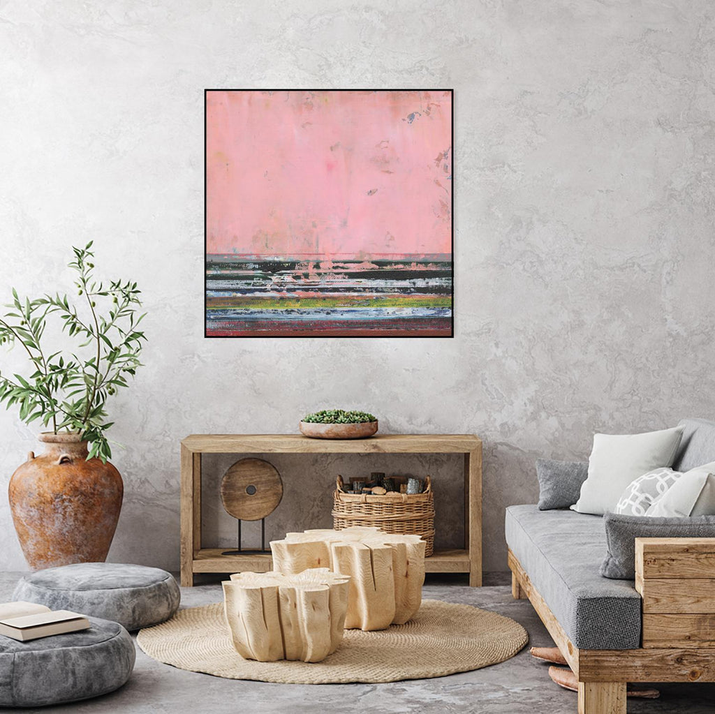 Surreal Horizons II by Jodi Fuchs on GIANT ART - pink abstract abstract