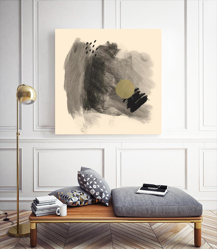 Dark & Stormy I by Jacob Green on GIANT ART - beige abstract abstract