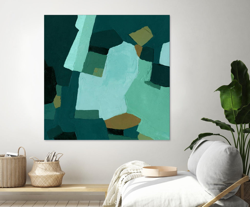 Palette Abstract II by Emma Caroline on GIANT ART - green abstract abstract