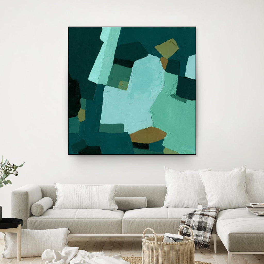 Palette Abstract II by Emma Caroline on GIANT ART - green abstract abstract