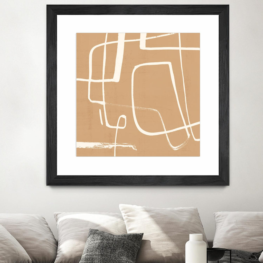 Wayfinder II by Victoria Barnes on GIANT ART - beige abstract abstract