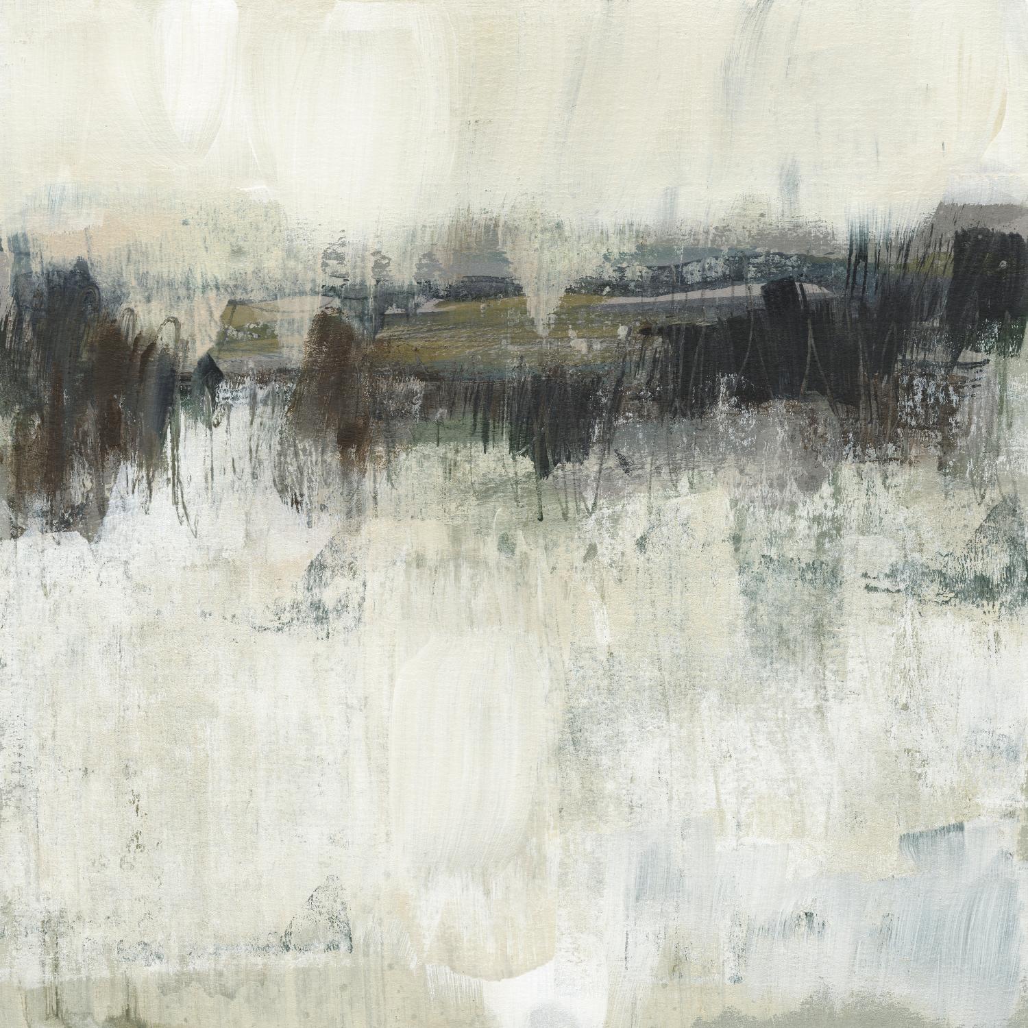 Neutral Horizon Line I by Jennifer Goldberger on GIANT ART - beige abstract abstract