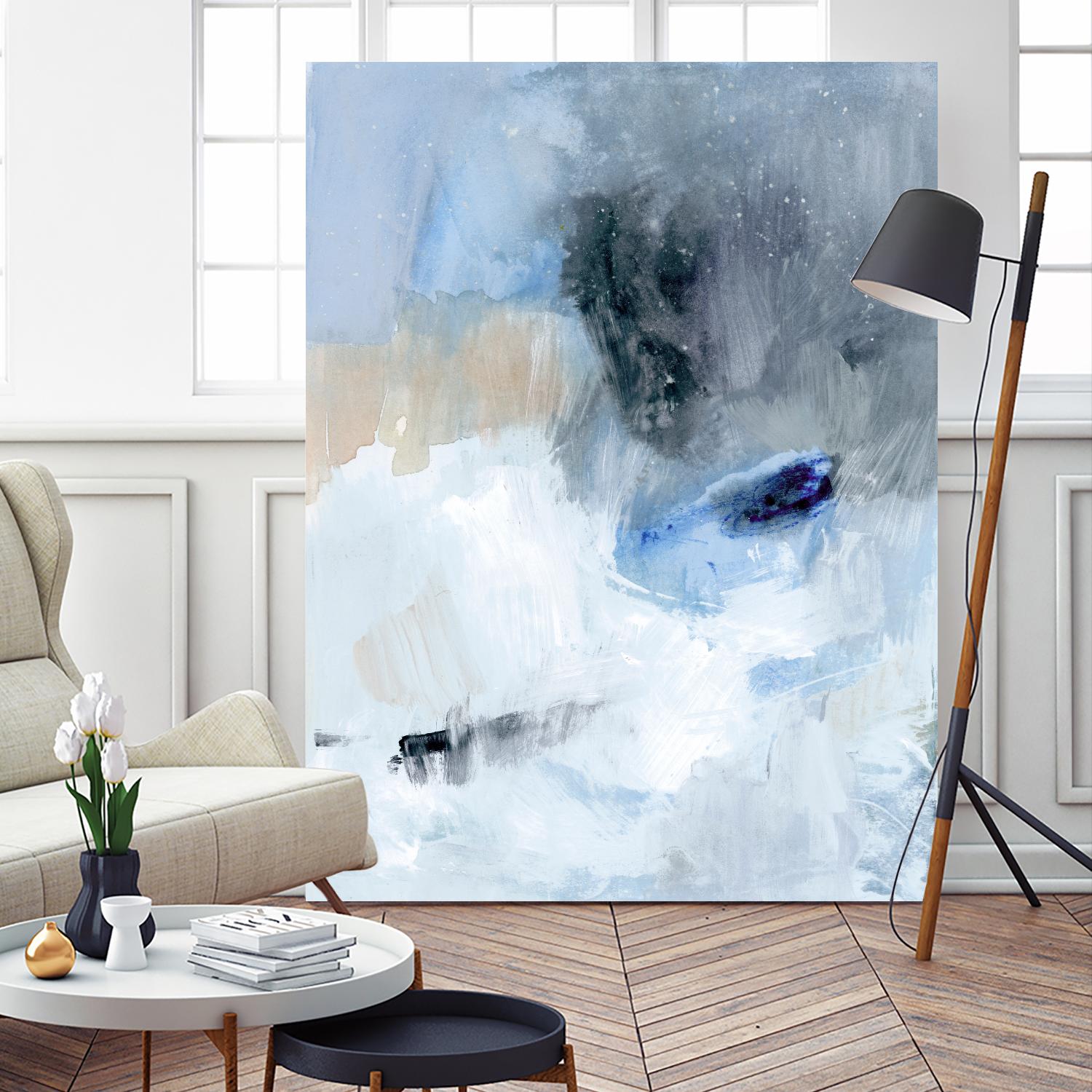 Welle II by Victoria Barnes on GIANT ART - beige abstract abstract 