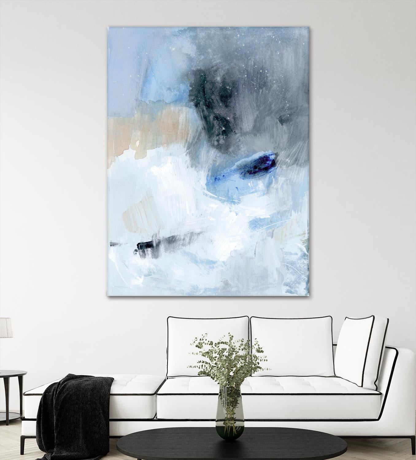 Welle II by Victoria Barnes on GIANT ART - beige abstract abstract 