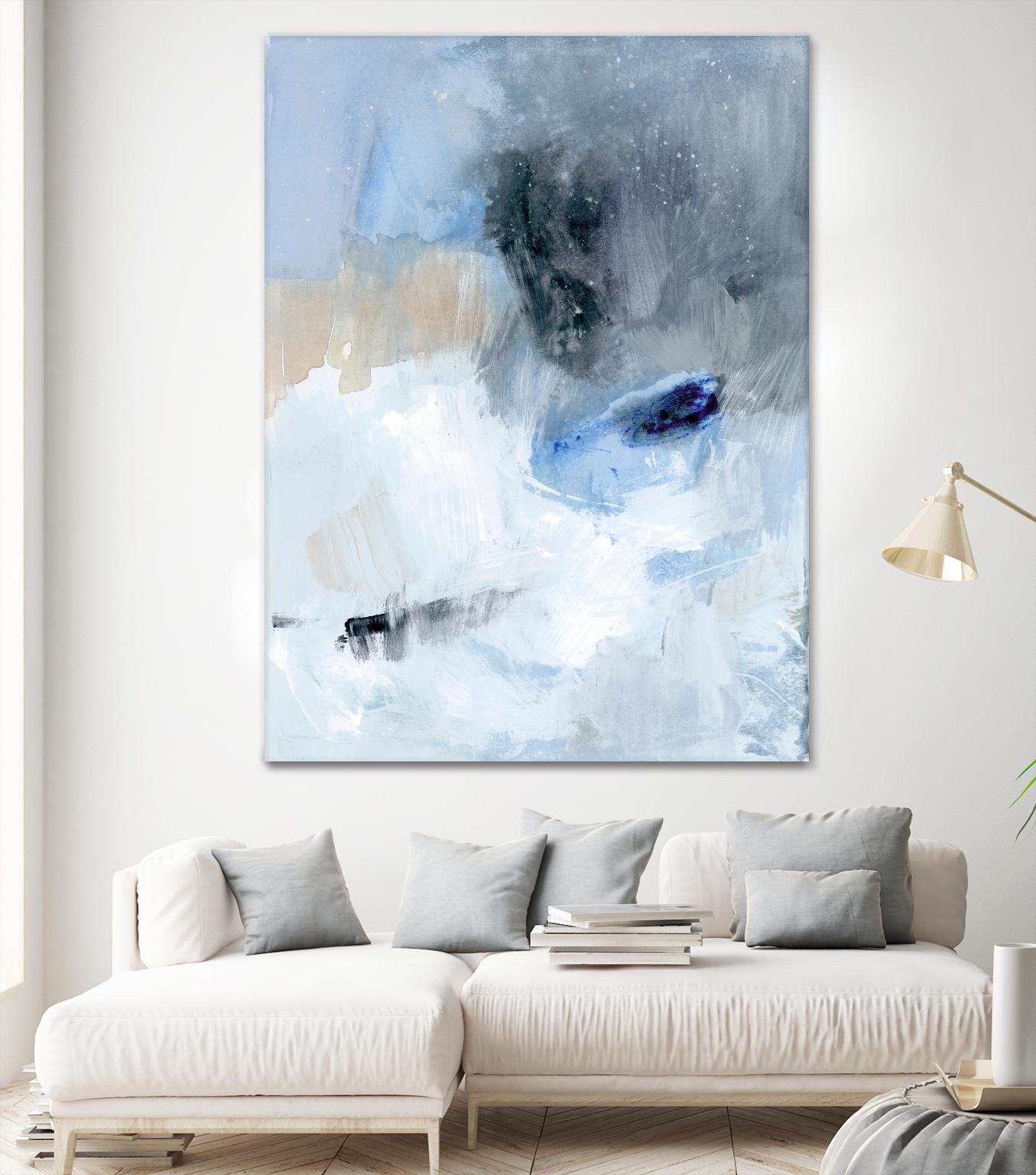 Welle II by Victoria Barnes on GIANT ART - beige abstract abstract 