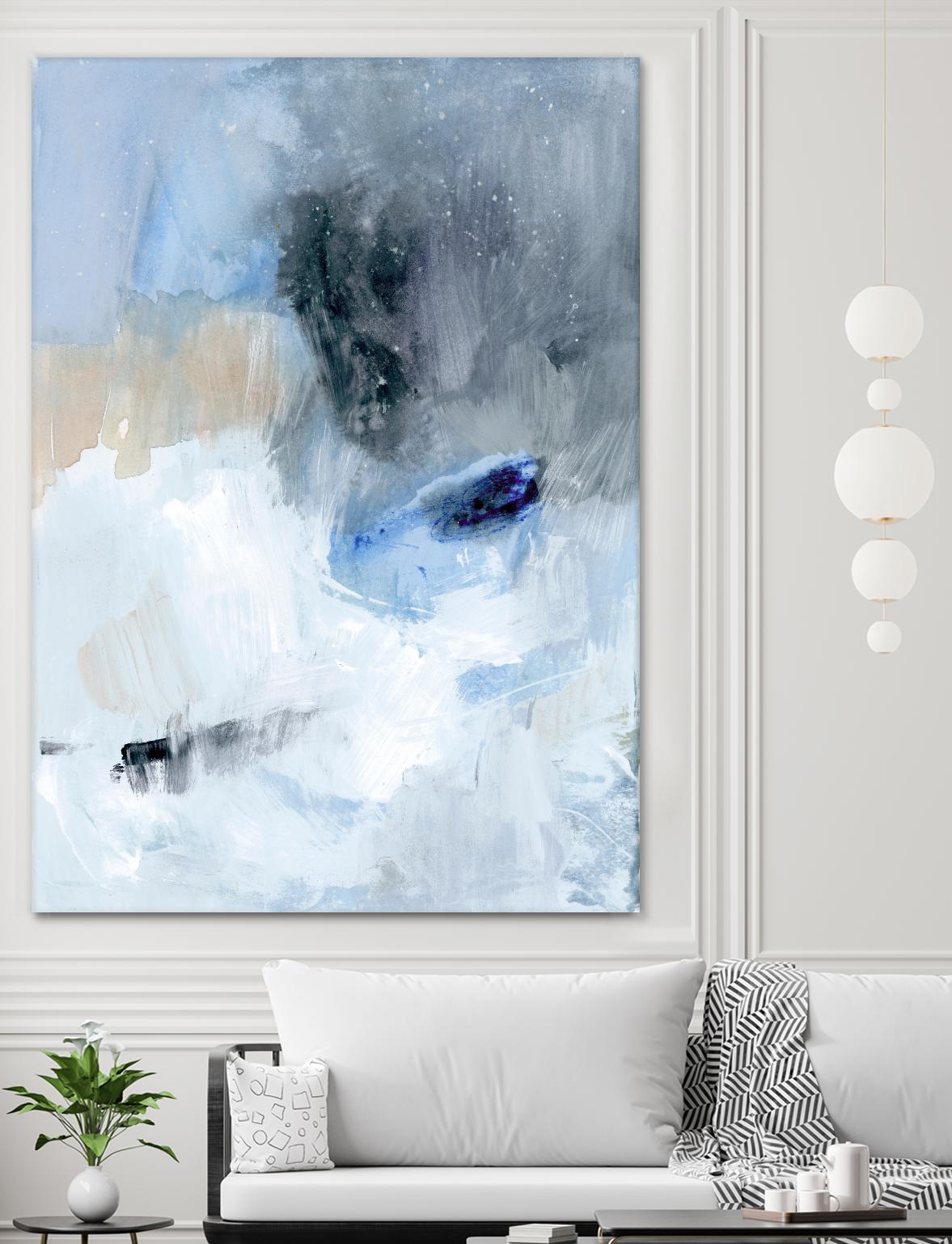 Welle II by Victoria Barnes on GIANT ART - beige abstract abstract 