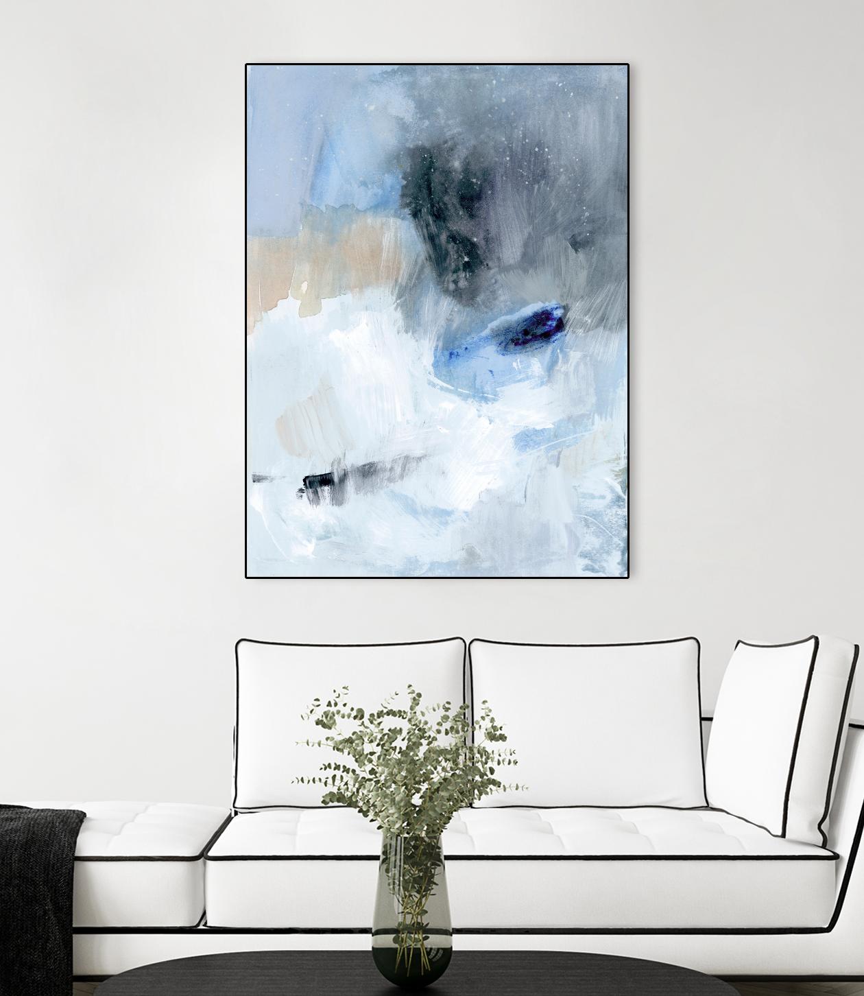 Welle II by Victoria Barnes on GIANT ART - beige abstract abstract 