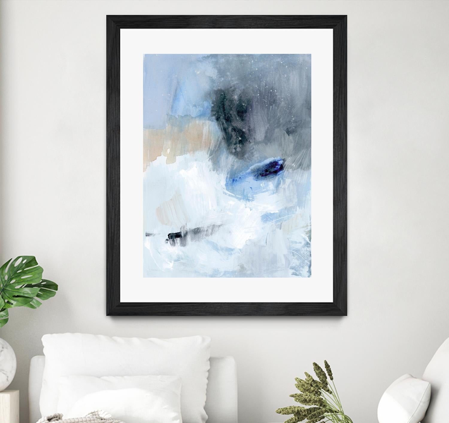 Welle II by Victoria Barnes on GIANT ART - beige abstract abstract 