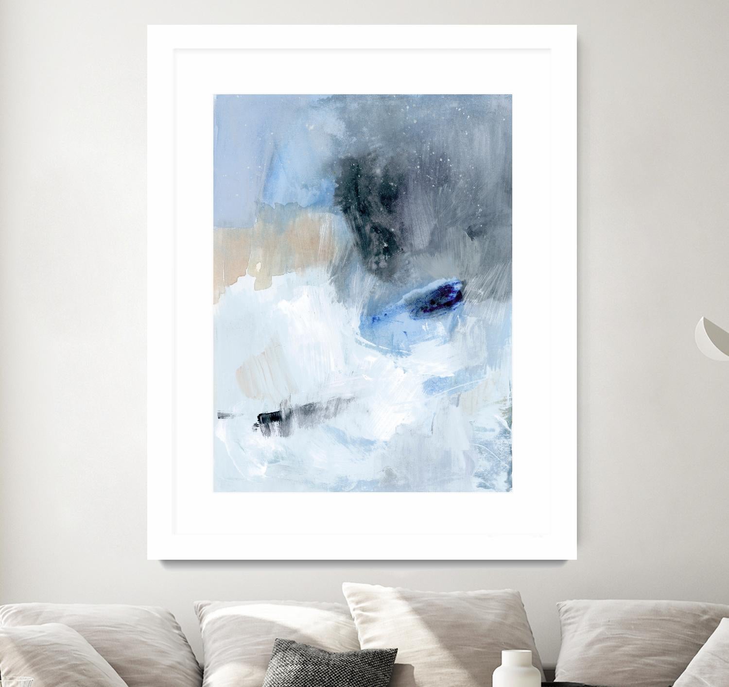 Welle II by Victoria Barnes on GIANT ART - beige abstract abstract 