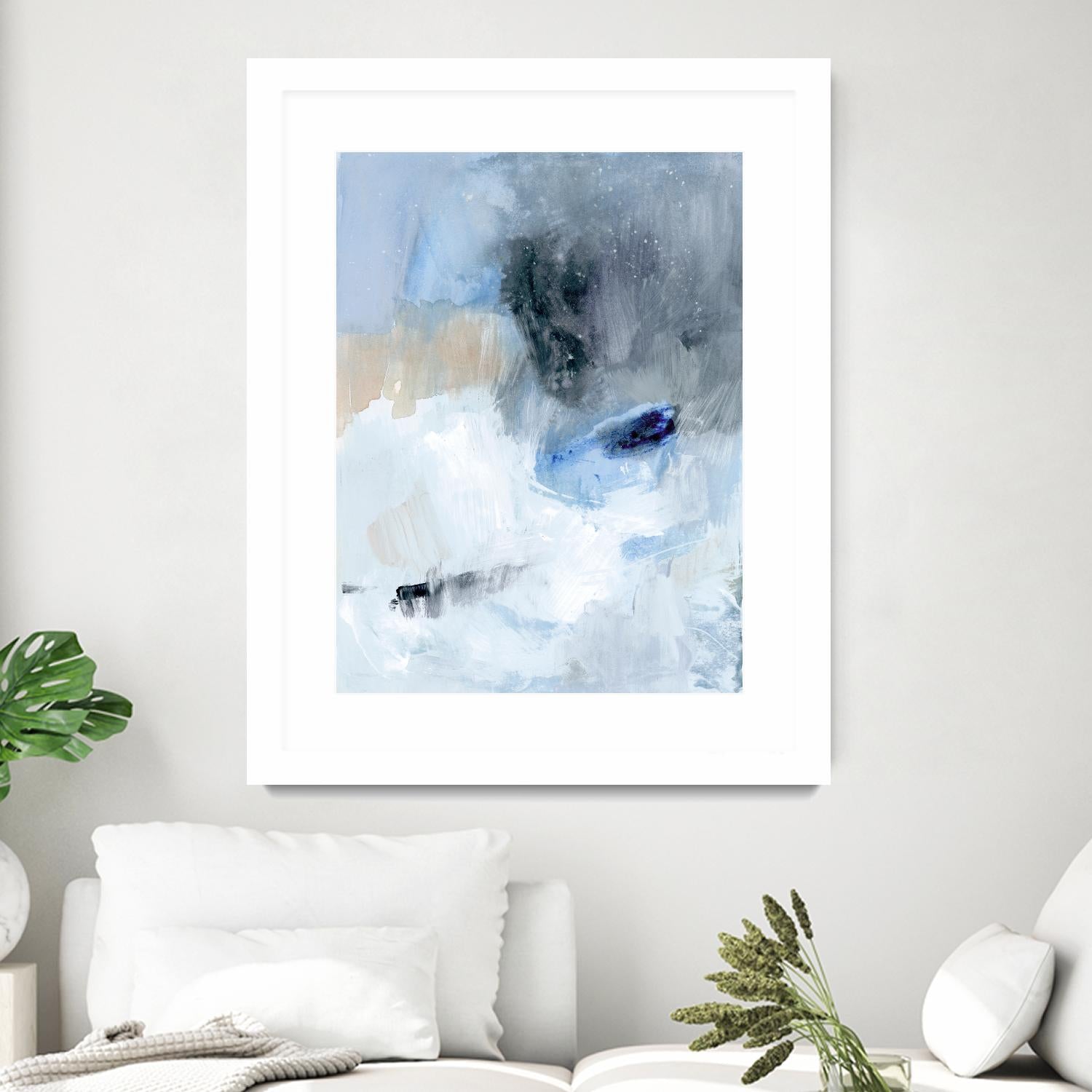 Welle II by Victoria Barnes on GIANT ART - beige abstract abstract 