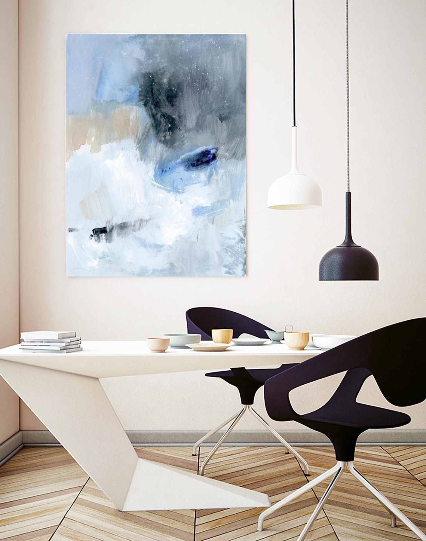 Welle II by Victoria Barnes on GIANT ART - beige abstract abstract 