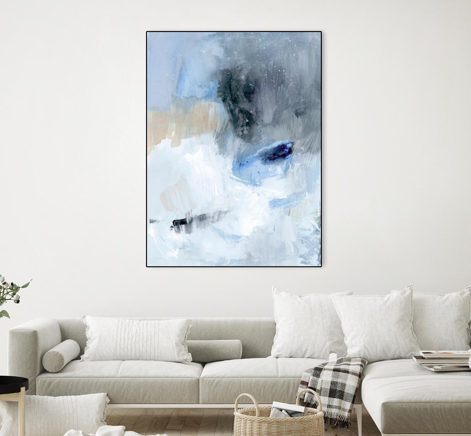 Welle II by Victoria Barnes on GIANT ART - beige abstract abstract 