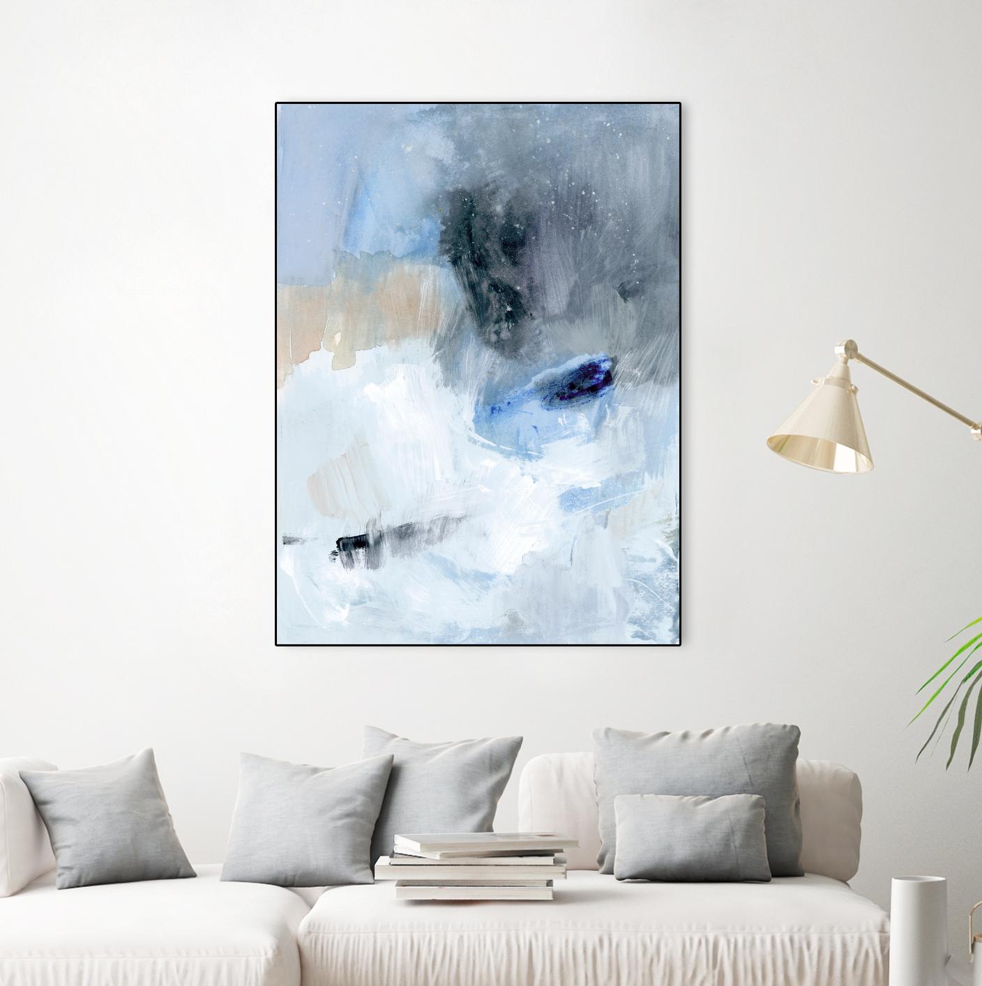 Welle II by Victoria Barnes on GIANT ART - beige abstract abstract 