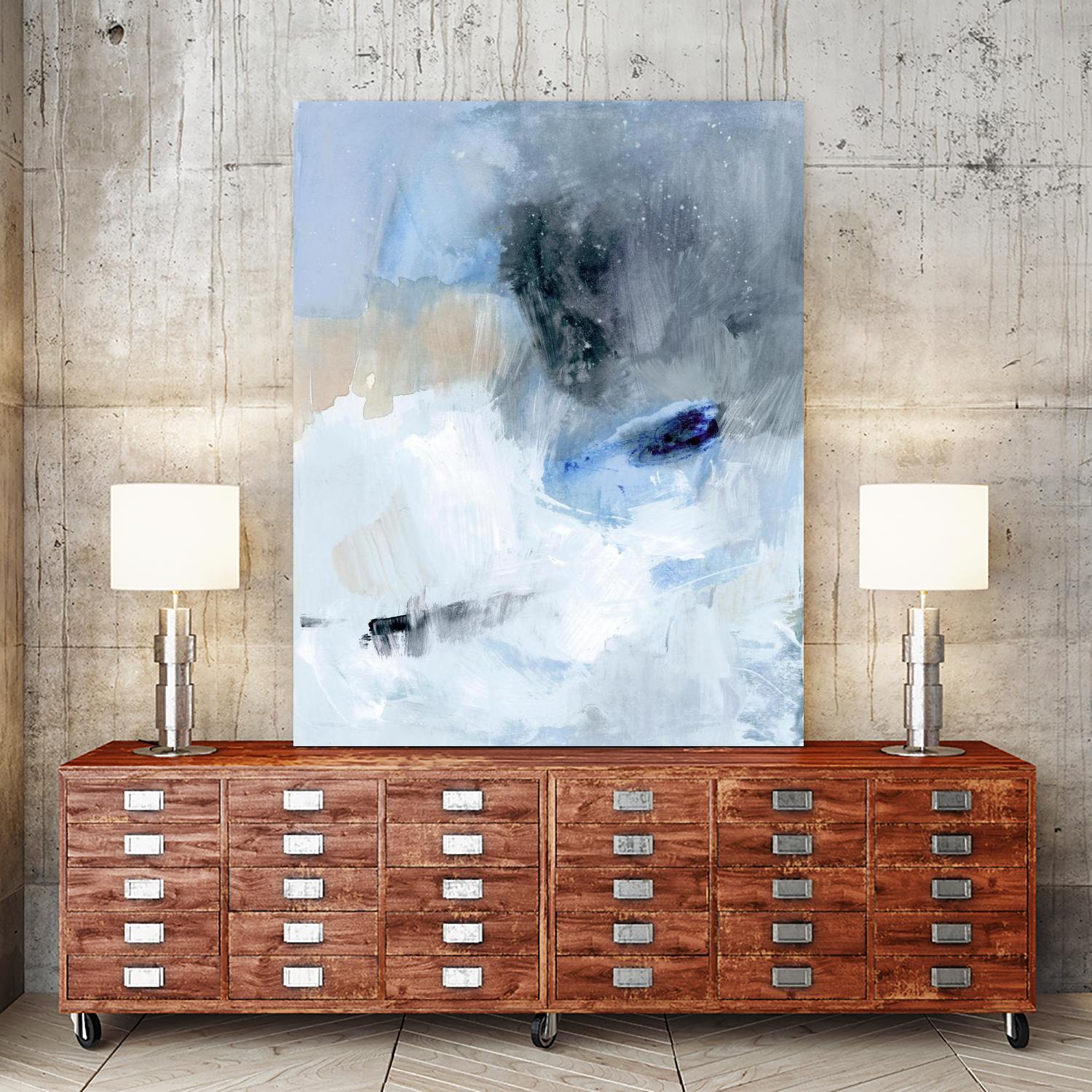 Welle II by Victoria Barnes on GIANT ART - beige abstract abstract 