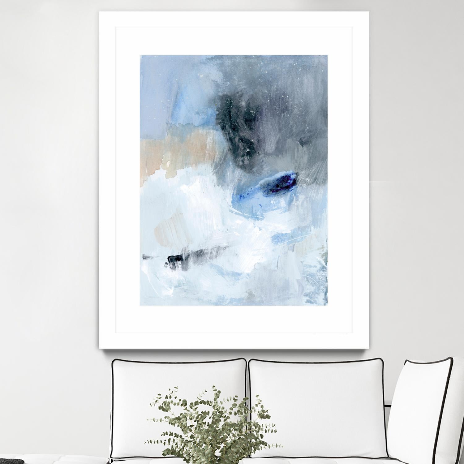 Welle II by Victoria Barnes on GIANT ART - beige abstract abstract 