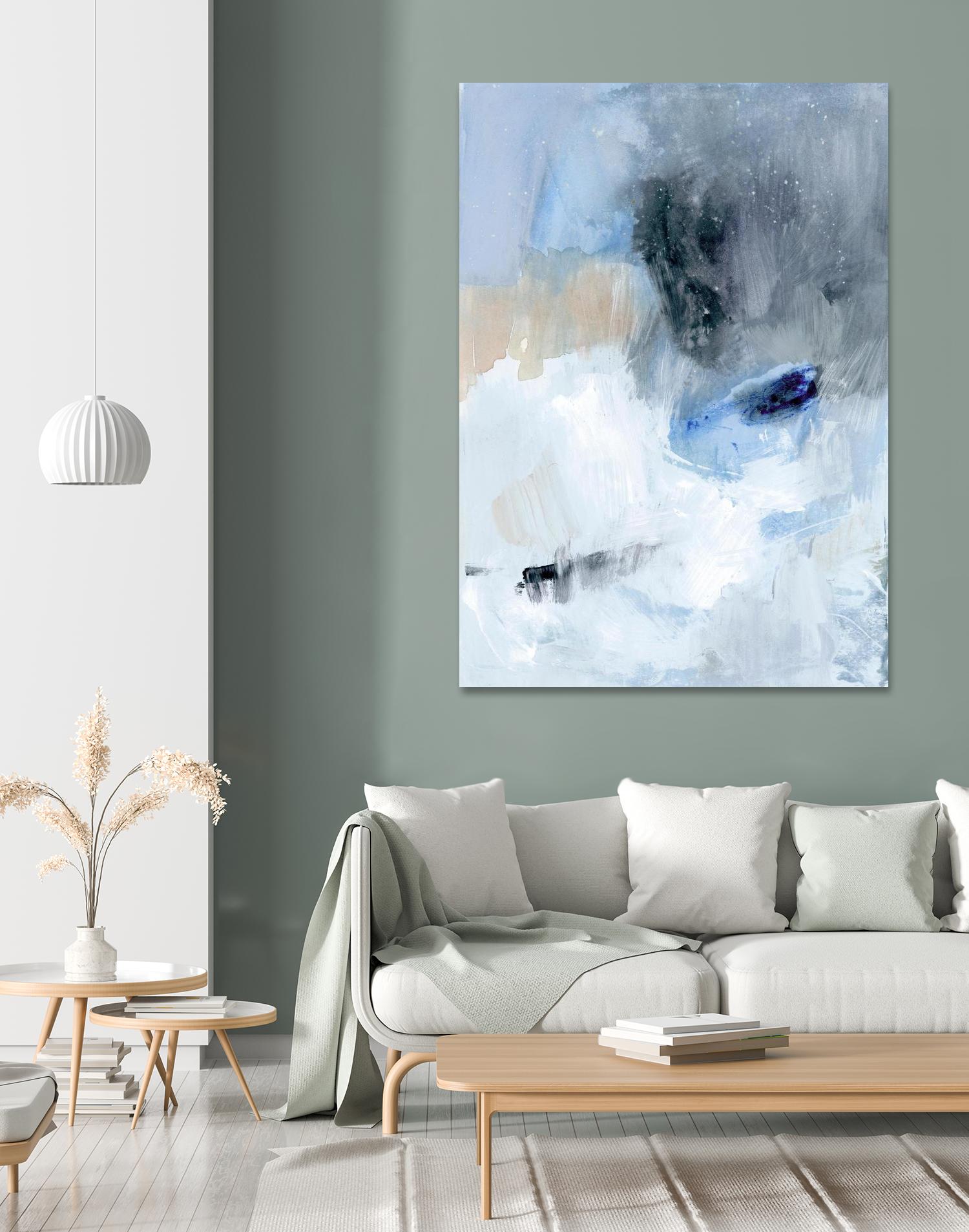 Welle II by Victoria Barnes on GIANT ART - beige abstract abstract 