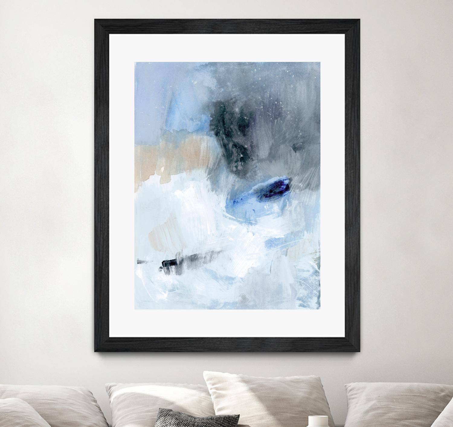 Welle II by Victoria Barnes on GIANT ART - beige abstract abstract 