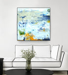 Abstract Beach by Karen Fields on GIANT ART - green abstract abstract