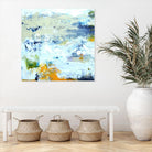 Abstract Beach by Karen Fields on GIANT ART - green abstract abstract