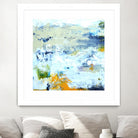 Abstract Beach by Karen Fields on GIANT ART - green abstract abstract