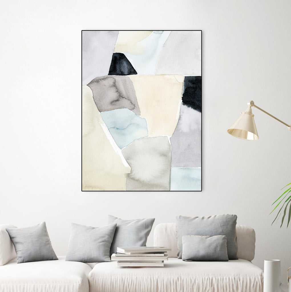 Tectonic Overlap I by Grace Popp on GIANT ART - beige abstract abstract