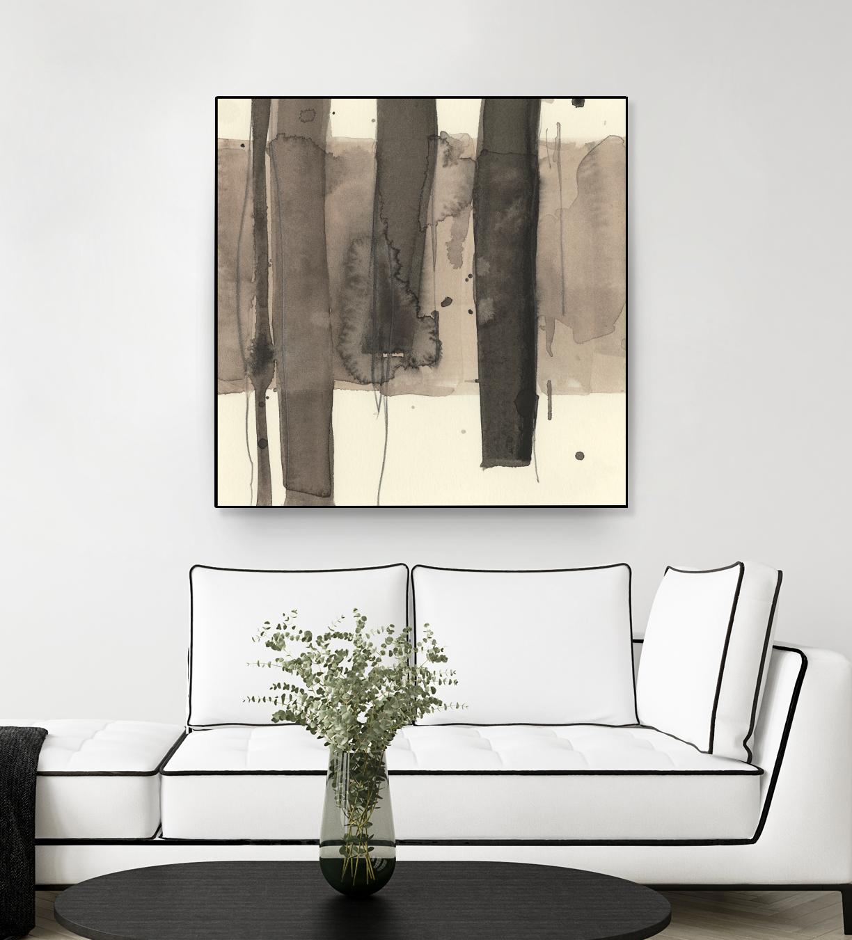Wood Piling I by Samuel Dixon on GIANT ART - beige abstract abstract