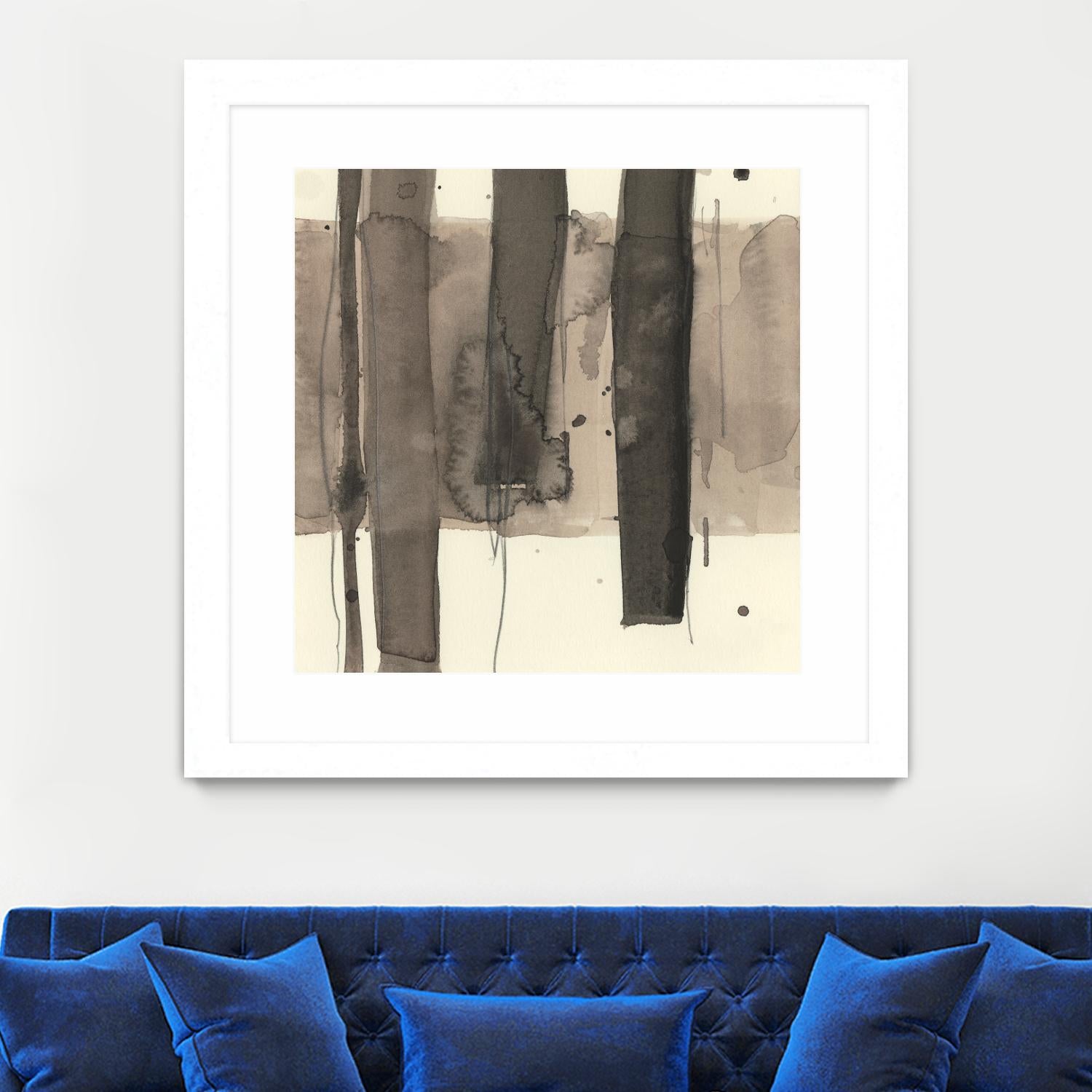 Wood Piling I by Samuel Dixon on GIANT ART - beige abstract abstract