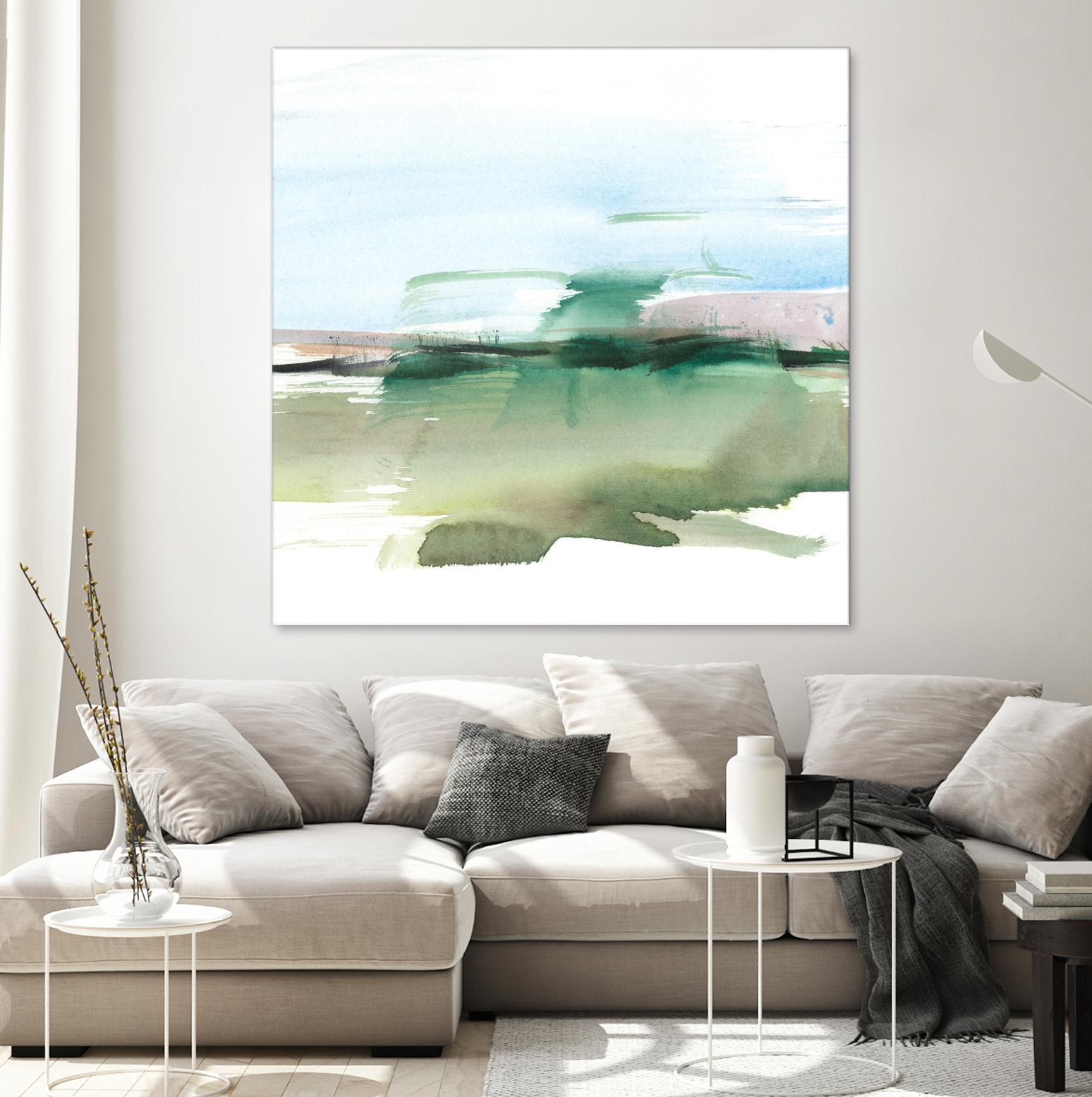 Abstract Wetland II by Ethan Harper on GIANT ART - green abstract abstract 