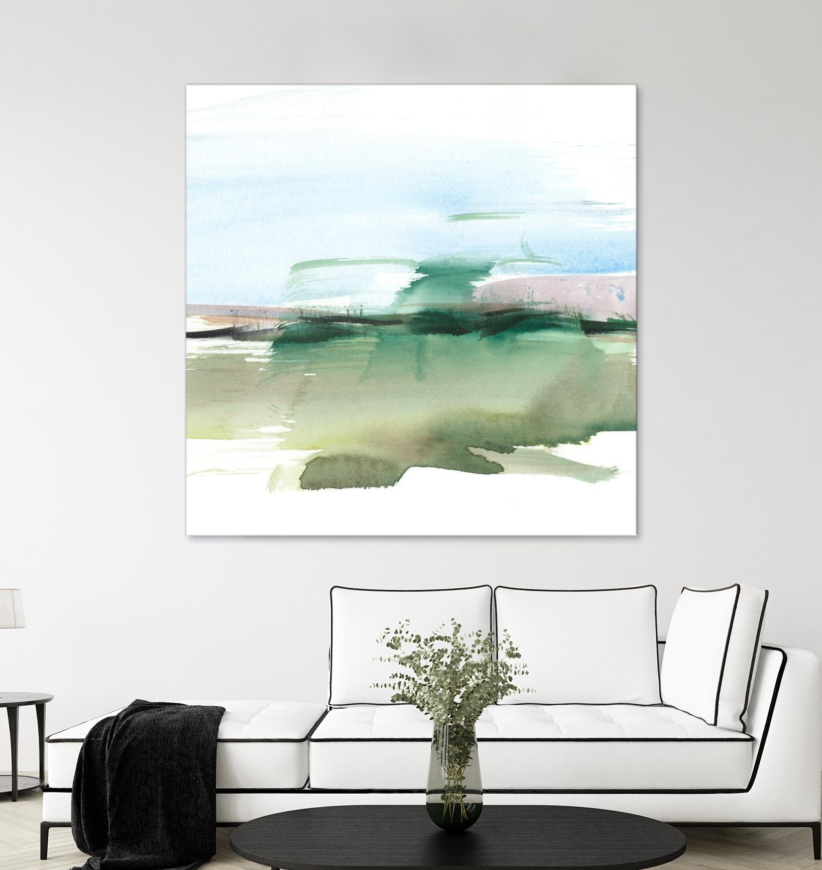 Abstract Wetland II by Ethan Harper on GIANT ART - green abstract abstract 
