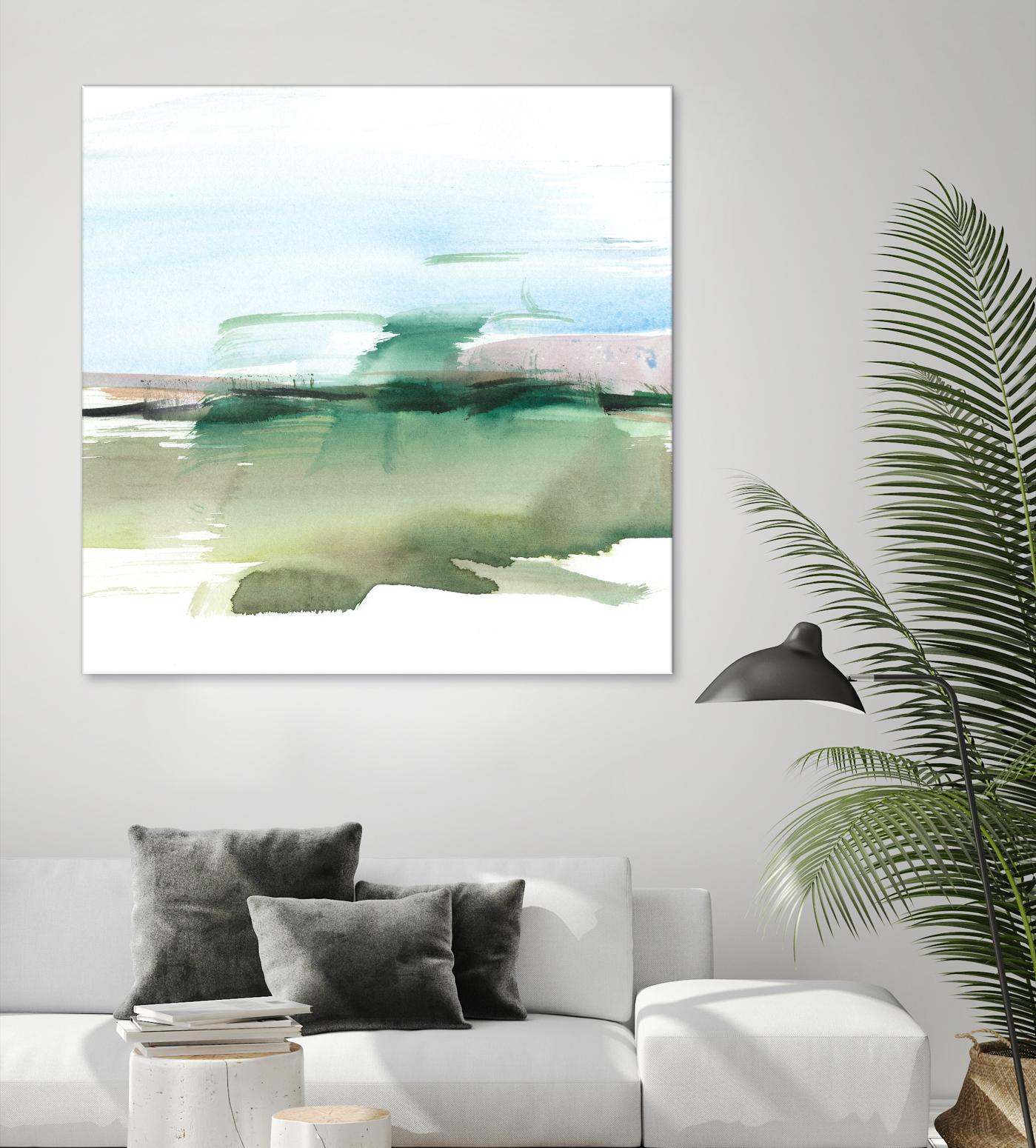 Abstract Wetland II by Ethan Harper on GIANT ART - green abstract abstract 