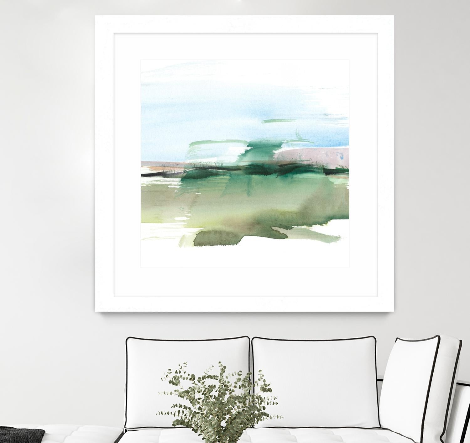 Abstract Wetland II by Ethan Harper on GIANT ART - green abstract abstract 