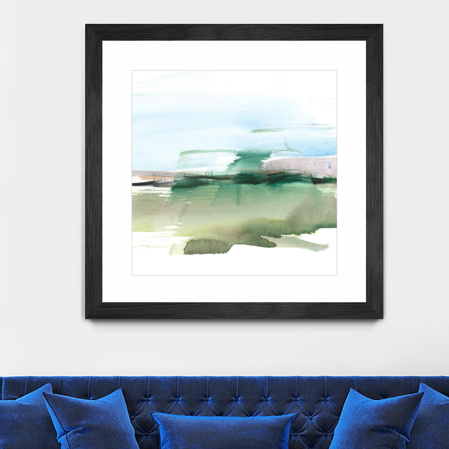 Abstract Wetland II by Ethan Harper on GIANT ART - green abstract abstract 