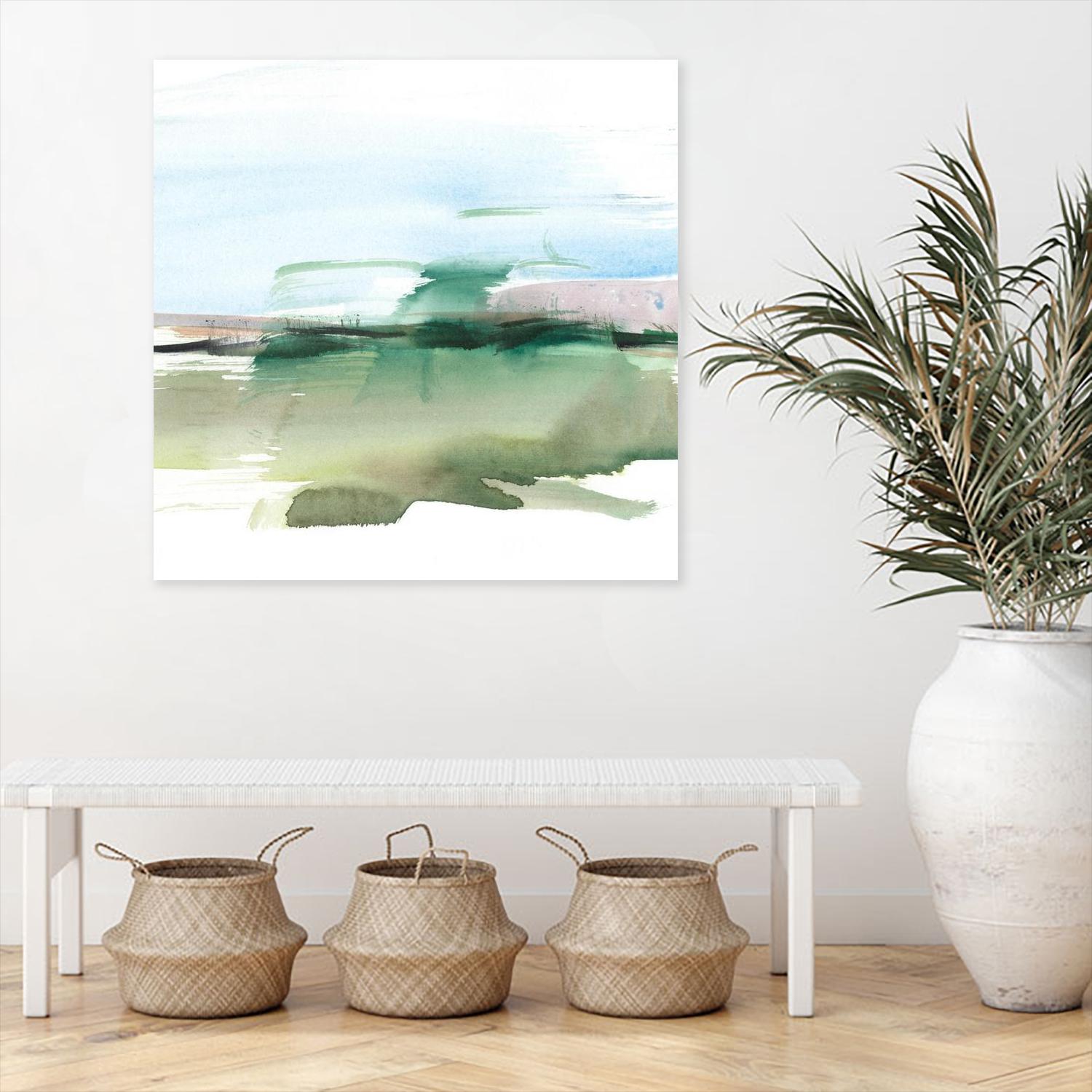 Abstract Wetland II by Ethan Harper on GIANT ART - green abstract abstract 