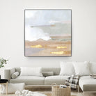 Abstract Coastland I by Victoria Borges on GIANT ART - gold landscapes & seascapes abstract
