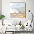 Abstract Coastland I by Victoria Borges on GIANT ART - gold landscapes & seascapes abstract